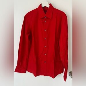HUGO BOSS Red Men's Shirt